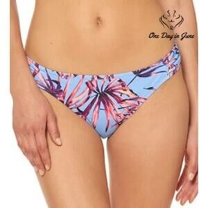 Jessica Simpson Palm Print Bikini Bottom Size M